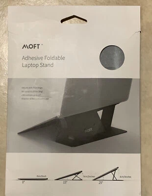 MOFT Lightweight Portable Laptop  Adjustable Stand Silver MacBook Universal - Image 1 of 2