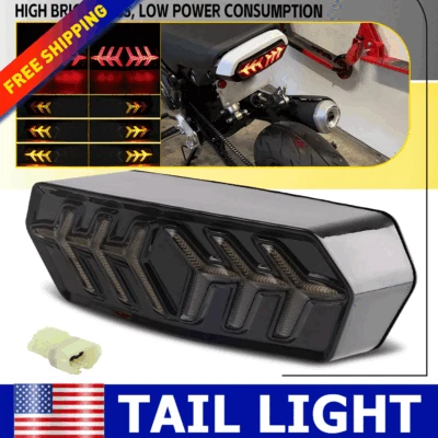 Luz trasera LED integrada señales de giro 12V para Honda CB 650F/CBR 650F 2014-2018 Foto 1 de 4