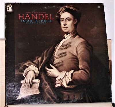 Handel Igor Kipnis – The Virtuoso Handel - LP Record Album - Vinyl Near Mint - Image 1 of 2