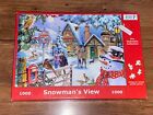 The House of Puzzles Snowman View 1000 pieces Jigsaw Puzzle