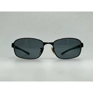 Mens Ray Ban Rectangle Designer Eyeglasses Unisex Black Full Frame - Picture 1 of 7