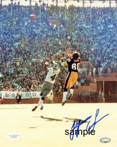 LYNN SWANN NACHDRUCK 8X10 HANDSIGNIERT SIGNED PHOTO BILD PITTSBURGH STEELERS RP - Bild 1 von 1