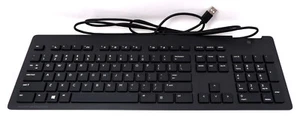 TASTIERA SLIM USB HP 911502-001 ORIGINALE CON LETTORE SMART CARD CCID TPC-C001K - NUOVA - Foto 1 di 1