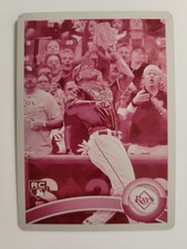 2011 Topps Baseball Desmond Jennings 1/1 RC Magenta Printing Plate