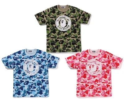 A BATHNIG APE Men's ABC CAMO BUSY WORKS TEE 1L30109012 b - Image 1 of 4