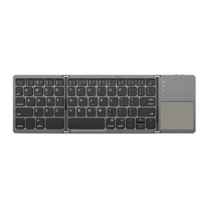 B033 Mini Folding keyboard (B033 Grey) - Picture 1 of 11