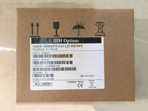 1PC IBM 42D0632 42D0633 42D0636 146GB 10K 6GBP/s 2.5" SAS HARD DRIVE NEW - Picture 1 of 4