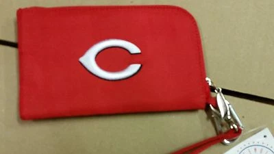 Cincinnati Reds ID Billetera Muñequera Teléfono Celular Estuche Dije 14 Monedero Regalo Foto 1 de 3