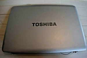 • Toshiba L500 L500D L550 L550D • Screen Top Rear + Bezel, hinges, webcam etc - Picture 1 of 2
