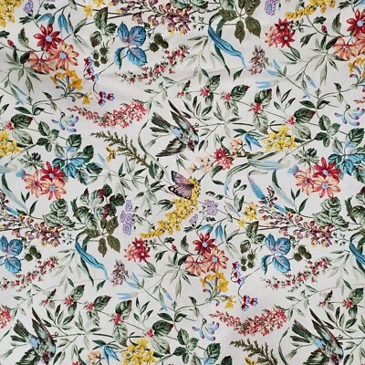 Telas Mill Creek Raymond Waites 55 pulgadas multicolor floral 7 yardas Foto 1 de 4