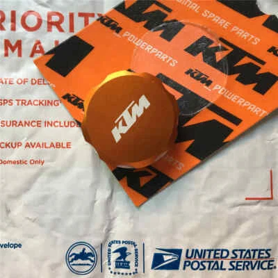 KTM Clutch Reservoir Cap Cover 61302933000 fit KTM 690 990 1190 1290 Orange - Image 1 of 2