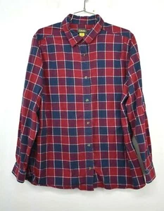 Cabelas Mens Multicolor Button-Up Long Sleeve Casual Cotton Plaid Shirts 2XL - Picture 1 of 8