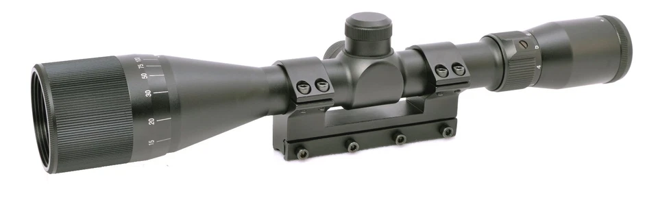 Hammers 3-9x40ao Rifle Scope Air Gun Adjustable Objective Dovetail Mount