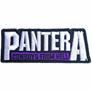 Pantera - Cowboys From Hell (100mm x 40mm) Sew-On Patch - Picture 1 of 1