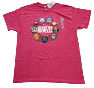 Camiseta de Personajes Emoji de Marvel, Roja, Talla Grande (L), Nueva, Etiqueta Gildan - Imagen 1 de 15