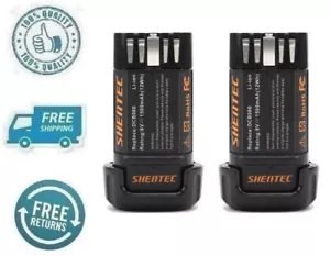 New Li ion Battery 1.5Ah 2pc For Dewalt DCF680N1 DW4390 DCF680N2 DCF680G2 DCB080 - Picture 1 of 7