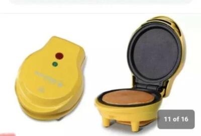 Holstein предметы домашнего обихода HM-09109 личная сковорода - желтый новый - Изображение 1 из 4