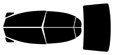 Kit de película nano cerámica precortada tinte ventana para Honda Civic Hybrid Sedán 2006-2011 Foto 1 de 4