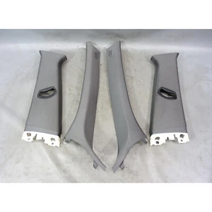 2004-2005 BMW E83 X3 SAV Interior A and B Pillar Column Covers Basalt Grey OEM - Picture 1 of 10