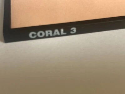 Formatt UK 4x4 Coral 3 Filter 4"x4" Resin Film Movie Camera Filter Photography - Image 1 of 4