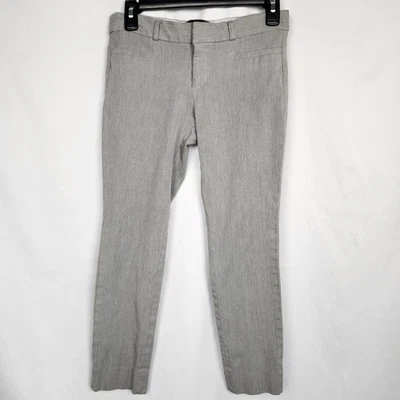 Calça social Banana Republic feminina Sloan Fit cinza tamanho 2P - Imagem 1 de 4