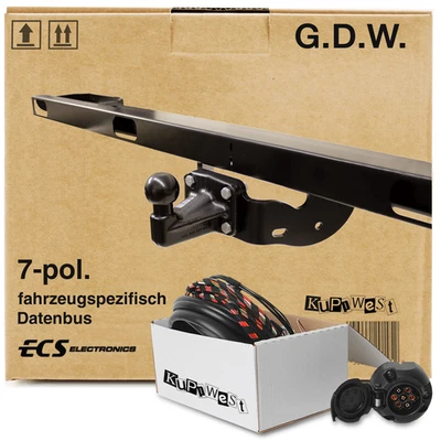 AHK starr für MAN TGE Pritsche 11.2016-jetzt +ESatz 7poliger Profiset NEU - Bild 1 von 3