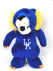 Toy Factory blaues Plüsch-Maskottchen University of Kentucky UK Wildcats 14 Zoll Plüschtier - Bild 1 von 8