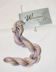 needlepoint thread Watercolours Caron pima cotton 3 ply peach sherbet - Picture 1 of 2