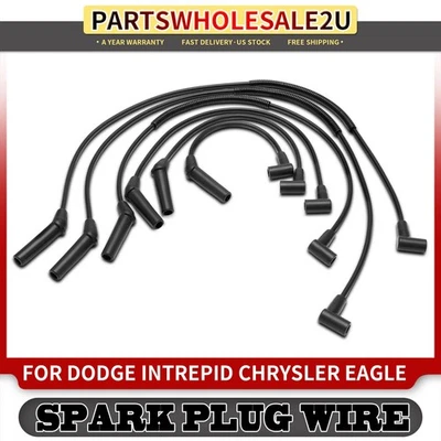 Комплект проводов свечей зажигания 6 шт для Dodge Intrepid 93-97 Chrysler Eagle Concorde Vision - Изображение 1 из 4