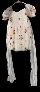 Tule Little Girls Kleid Erdbeere - Bild 1 von 7