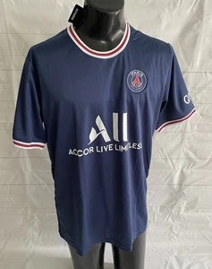 Paris Saint Germain Jersey Adult X-Large Accor Live Limitless Sponsor Blue NWT # - Picture 1 of 11