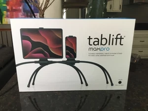 Tablift MaxPro Flexible Universal Tablet and Phone Stand-Black (New) - Afbeelding 1 van 4