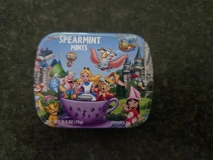 Walt Disney World Brand New Spearmint Mints Tin .5 Oz. - Picture 1 of 6