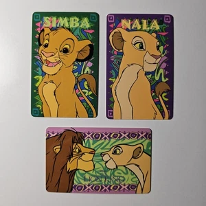 The Lion King: Plastic Cards, Set of 3: Nala+Simba+Both, Disney/OSP Publishing - Picture 1 of 2