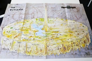 ADVANCED DUNGEONS & DRAGONS - PLANESCAPE - CAMPAIGN SETTING - MAP THE OUTLANDS - Bild 1 von 3