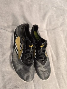 Brooks Speed Sprint Track Spikes Men’s 14 Black Gold White Racing Shoes New... - Picture 1 of 6