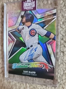 2024 Topps Archives Signature Series Ian Happ Future Stars Chrome #12/25 - Picture 1 of 3