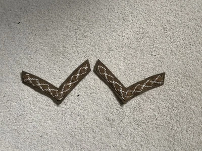 WW1/WW2 Lance Corporal Chevrons British  - Image 1 of 4