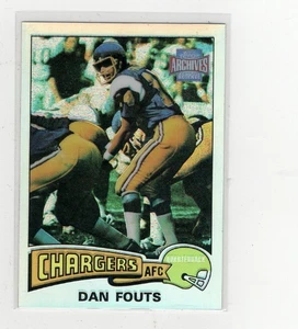 Dan Fouts Topps Archives 2001 reserva #18 envío gratuito (G1868) - Imagen 1 de 1