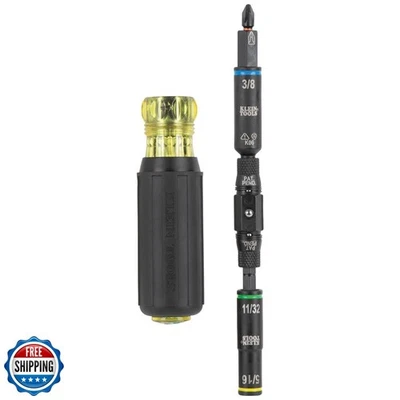 Klein Tools 32528HD KNECT 10 en 1 Destornillador con clasificación de impacto, Multi-Bit  Foto 1 de 4