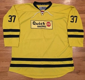 Camisetas geek Quick Stop Groceries 4XL Kevin Smith Jay y Silent Bob #37 amarillas - Imagen 1 de 24