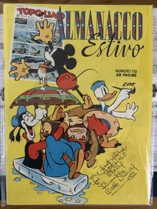 TOPOLINO ALMANACCO ESTIVO ALBO D'ORO N° 113 DI 68 PAGINE DEL 1948 ANASTATICA - Picture 1 of 4