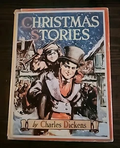 Vintage Christmas Stories by Charles Dickens 1940 Hardcover - Picture 1 of 12