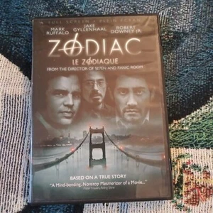 Zodiac Full Screen DVD - Le Zodiaque English & French Cover - Imagen 1 de 1