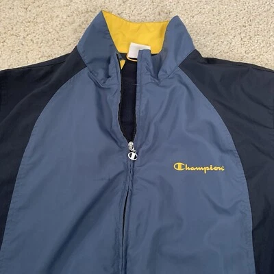 Куртка мужская Champion XL черная серая ветровка на открытом воздухе легкое пальто - Изображение 1 из 4