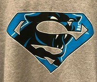 panthers superman sweatshirt