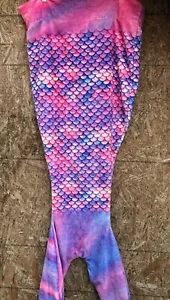 Comfy Tails Soft and Cozy Fleece Mermaid Tail Throw Blanket pink 21"X44" - Picture 1 of 7