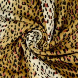 FELLIMITAT Stoff Kunstfell Tierfell Kurzhaar Sitzsack PANTHER BEIGE EUR 10,98/m - Bild 1 von 3