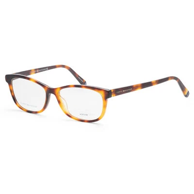 Tommy Hilfiger Women's 54mm Havana Yellow Opticals TH1682-086-54 - Image 1 of 2