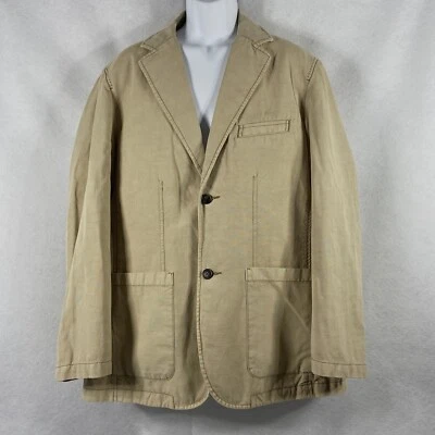 Jaqueta Tommy Bahama Masculina Grande Caqui Blazer Casaco Esportivo Negócios Casual - Imagem 1 de 4